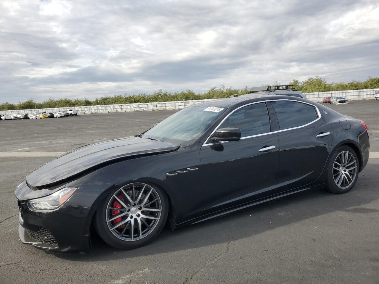 2015 Maserati Ghibli, VIN ZAM57XSA3F1141031 — Undercarriage
