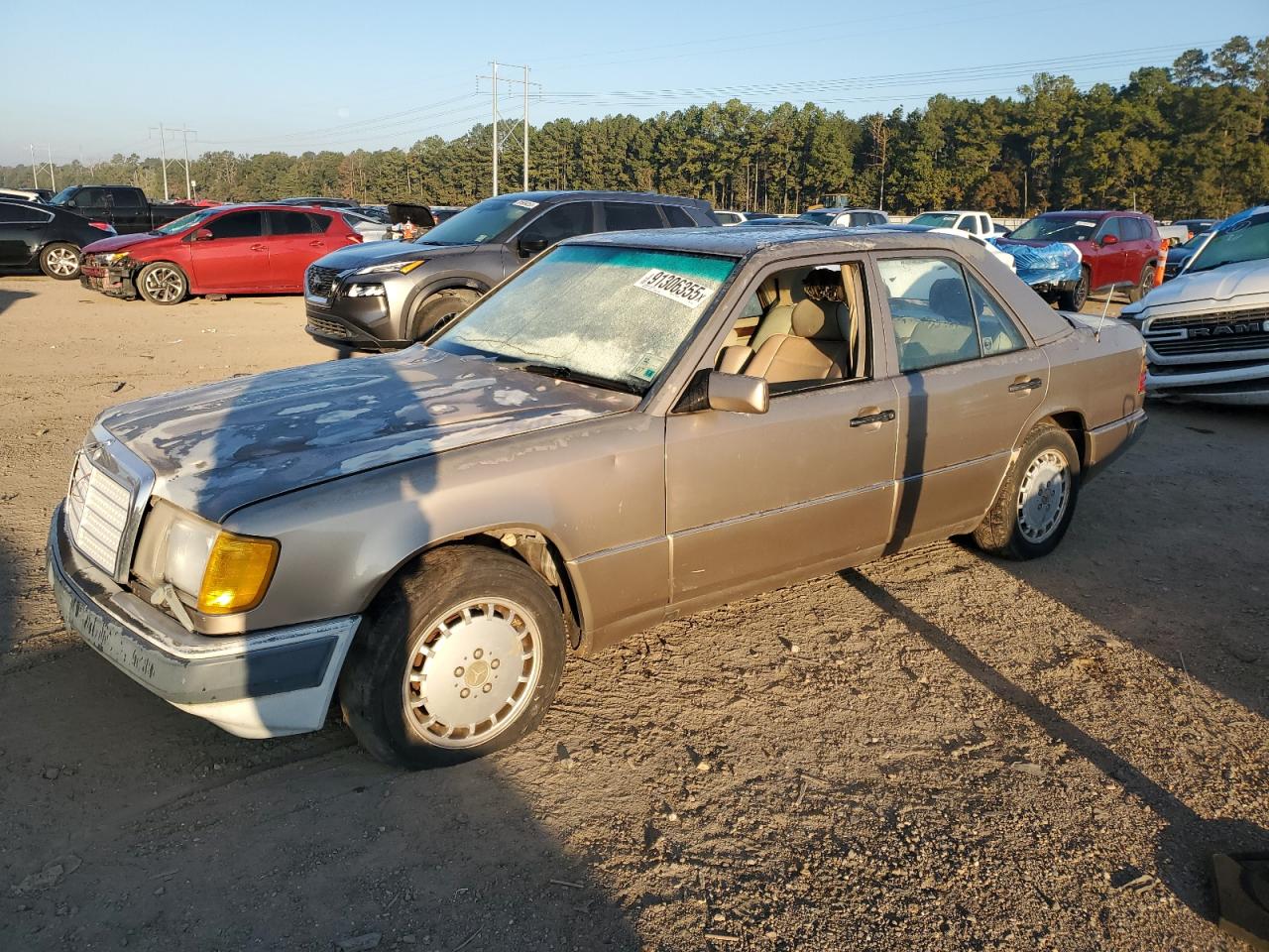 1990 Mercedes-Benz 300 E, VIN WDBEA30D8LB205483 — Rear end