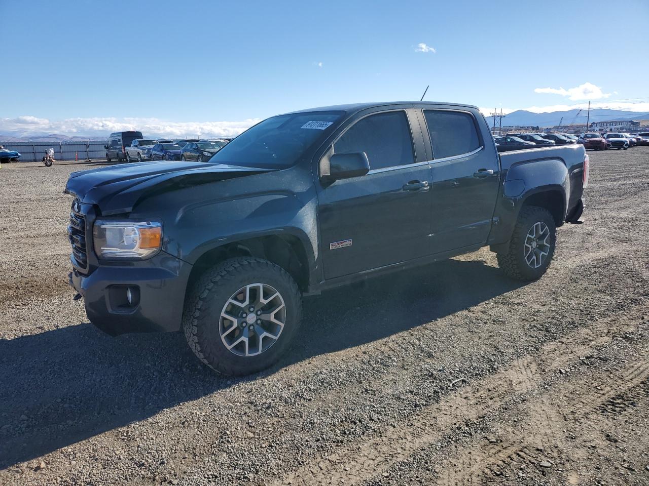2018 GMC Canyon 4WD All Terrain, VIN 1GTG6CEN4J1201608 — Front end