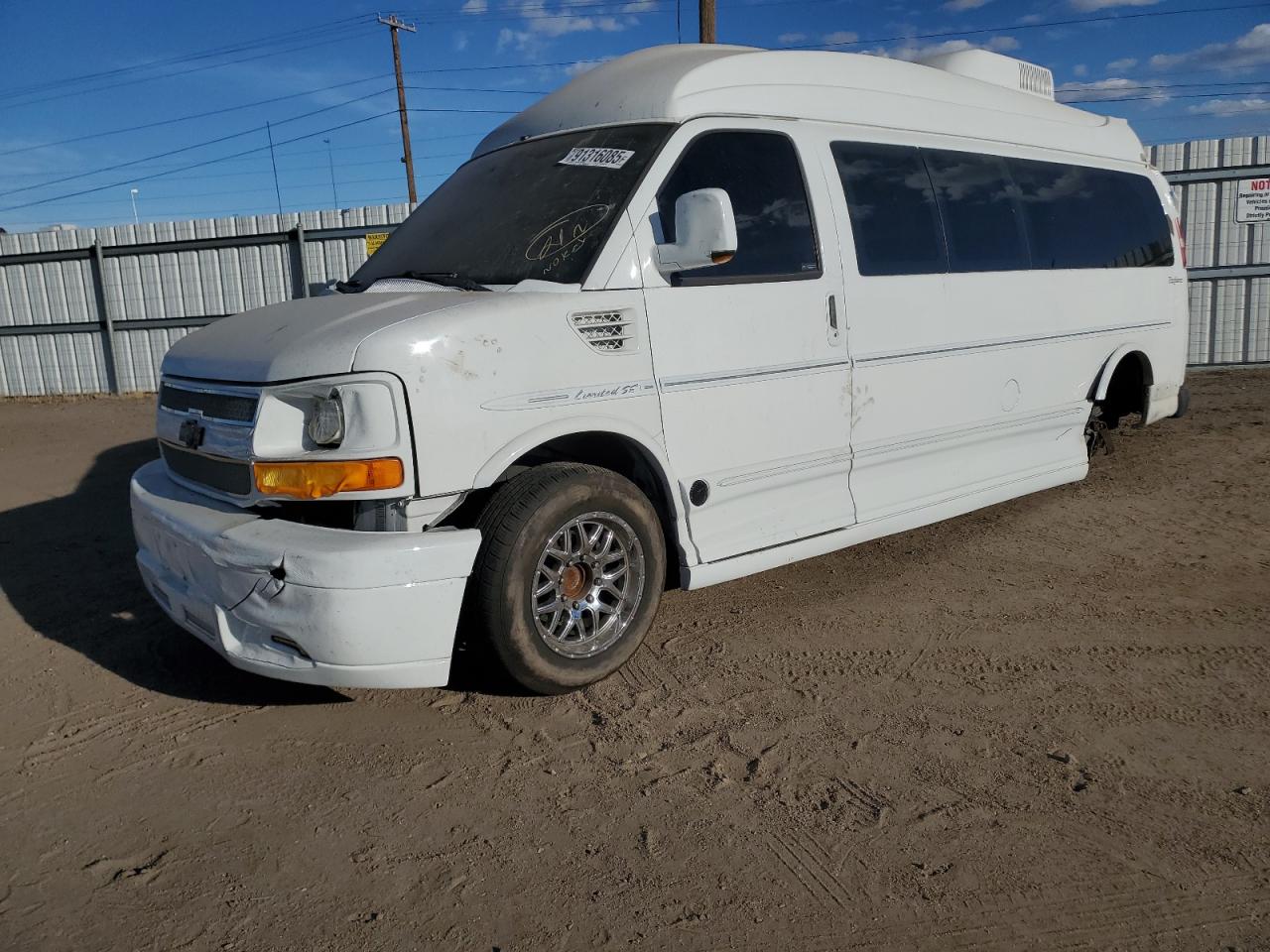 2011 Chevrolet Express G2500, VIN 1GBWGJCG9B1124211 — Undercarriage