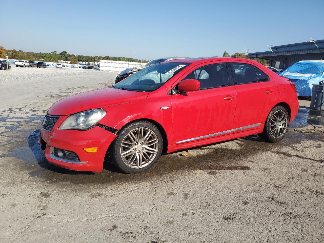 2012 Suzuki Kizashi SLS Sport, VIN JS2RF9A85C6100990 — Side