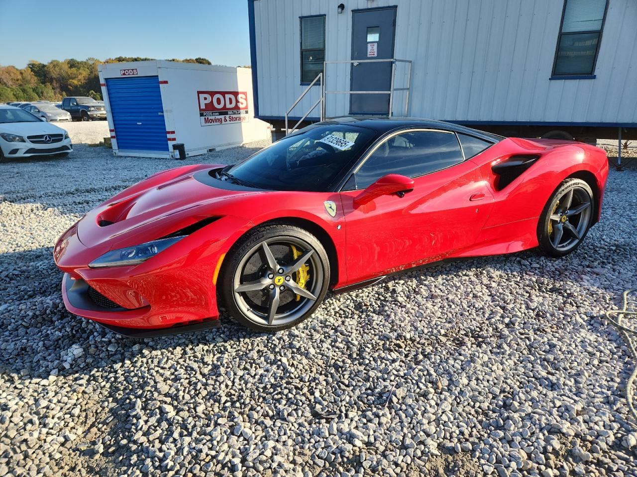 2021 Ferrari F8, VIN ZFF92LLA9M0263408 — Side