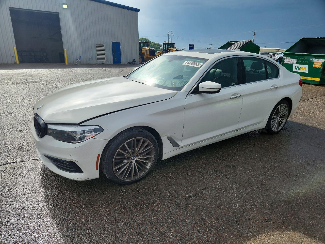 2018 BMW 5 Series 540i, VIN WBAJE5C51JWA95614 — Front end