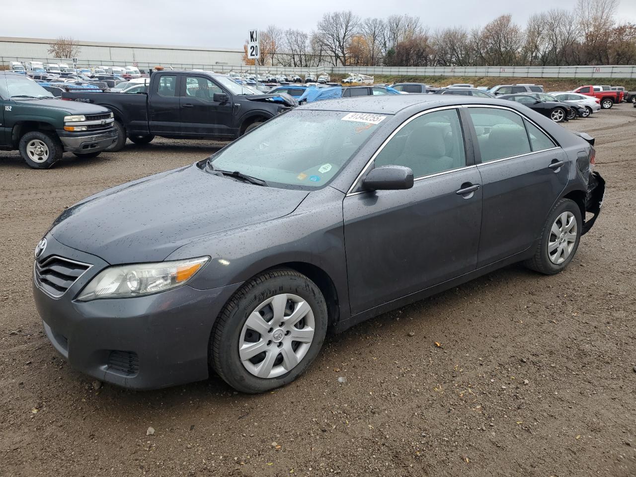 2011 Toyota Camry LE, VIN 4T1BF3EK8BU120199 — Rear end
