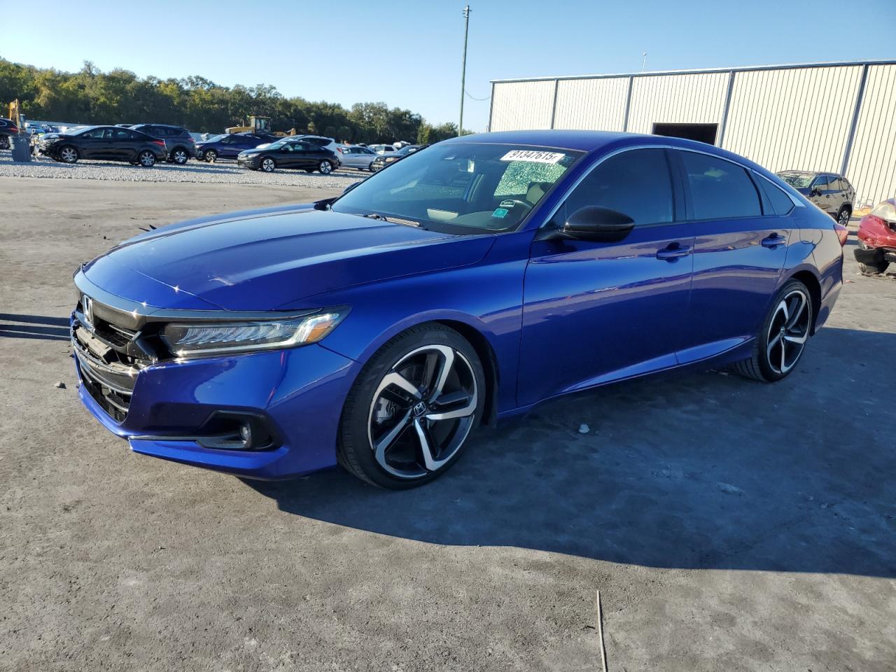 2022 Honda Accord Sport, VIN 1HGCV1F33NA121470 — Front end