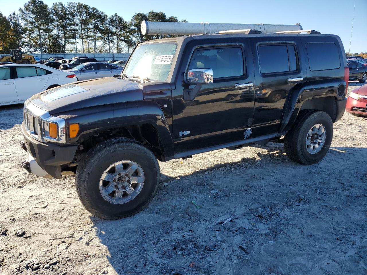 2008 Hummer H3 SUV, VIN 5GTEN13E988142860 — Stripped