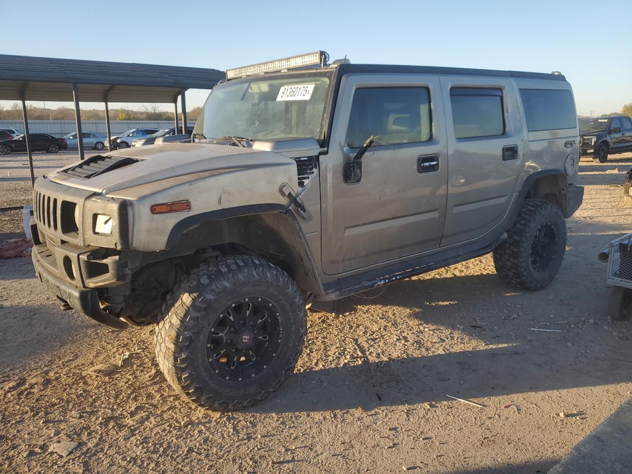 2003 Hummer H2, VIN 5GRGN23U43H145170 — Мелкие вмятины и царапины