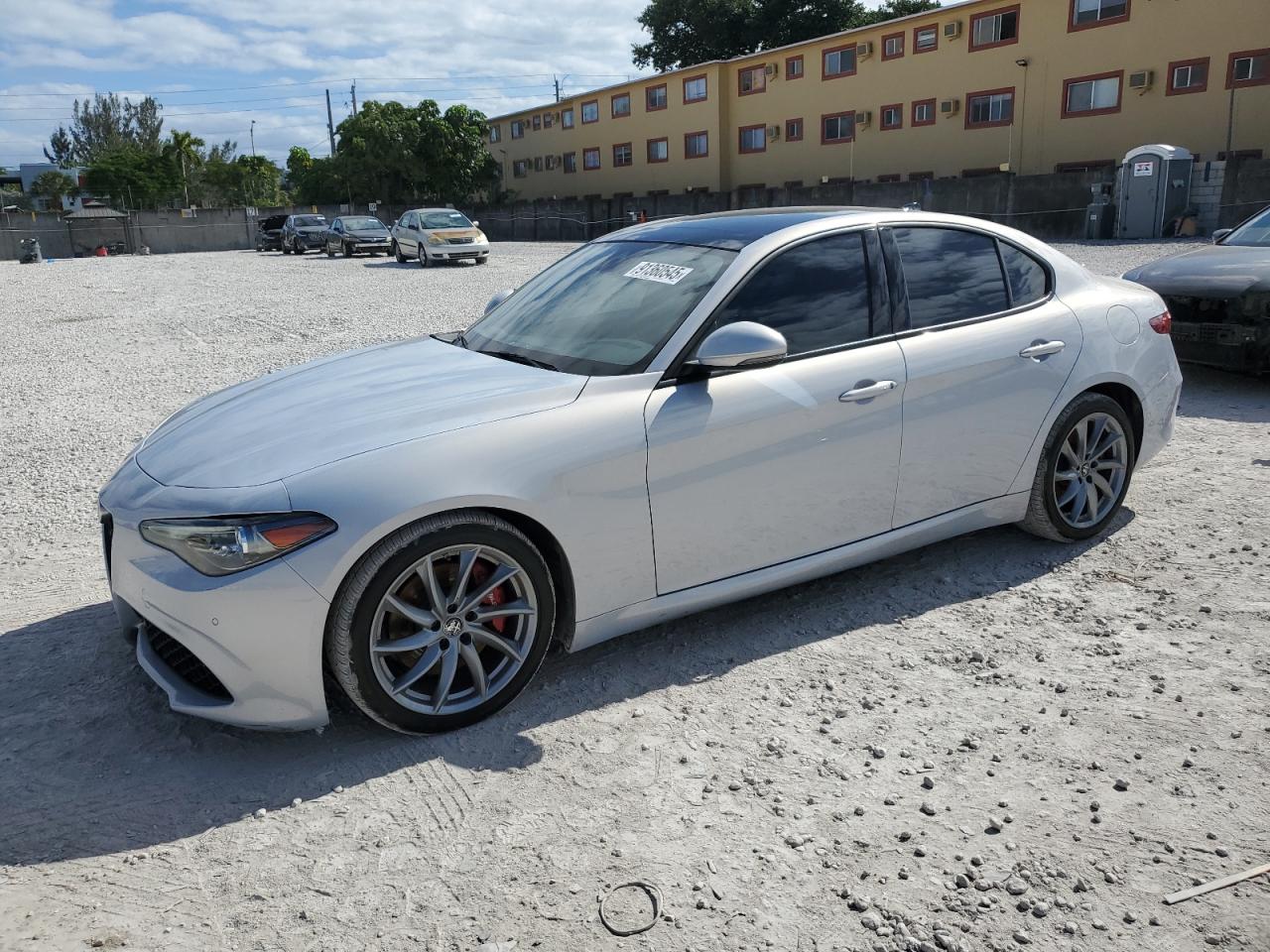 2022 Alfa Romeo Giulia, VIN ZARFAMAN3N7662989 — Water / flood
