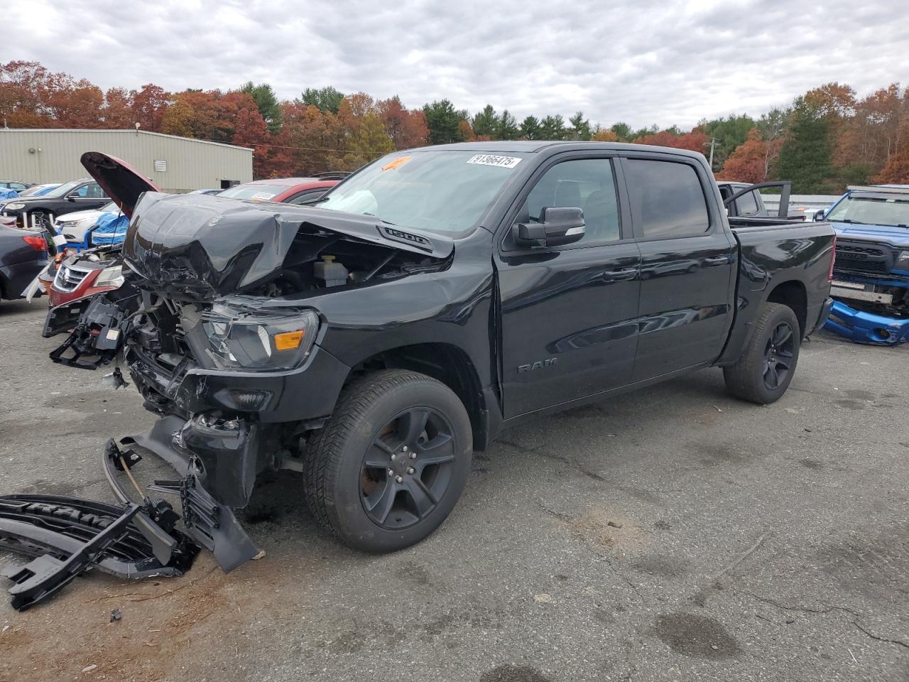 2020 Ram 1500 Big Horn, VIN 1C6RRFFG2LN240251 — Front end