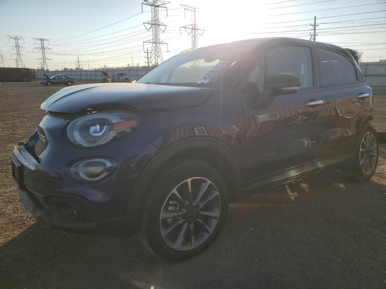 2023 FIAT 500X Pop, VIN ZFBNF3B13PP998970 — Зад