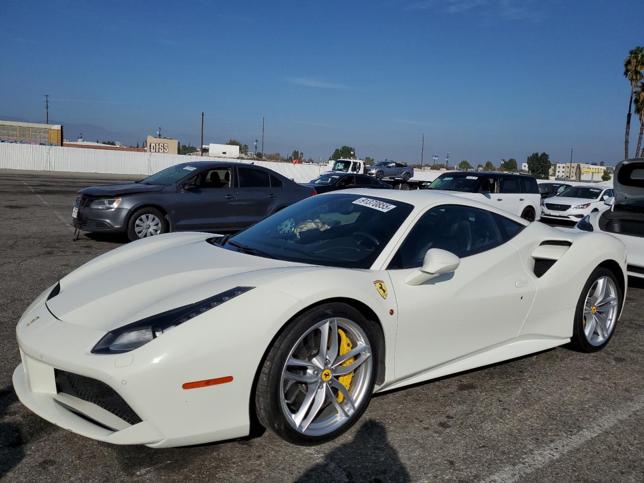 2018 Ferrari 488, VIN ZFF79ALA8J0228720 — Rear end