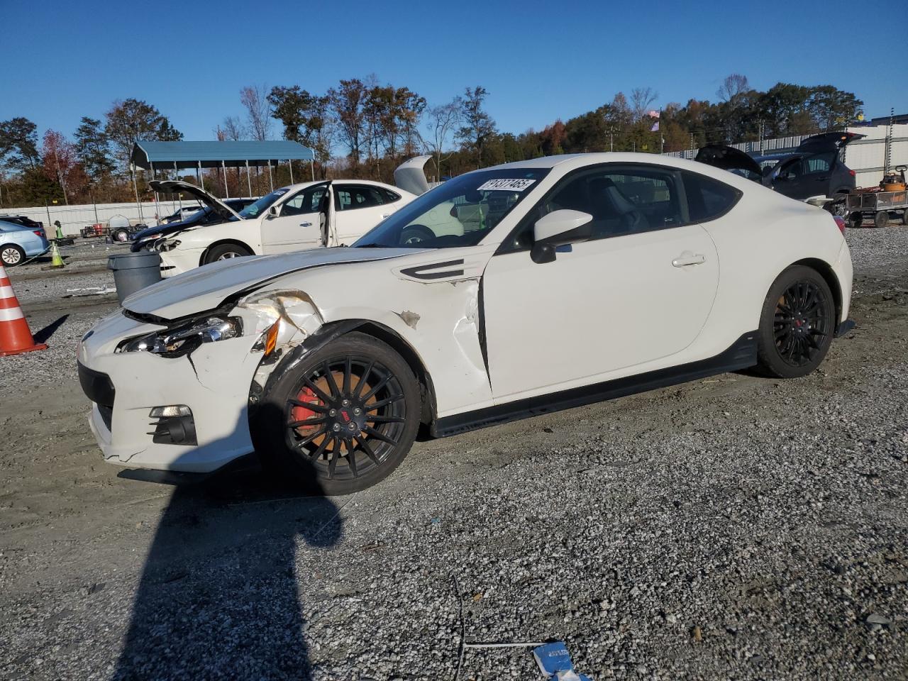 2015 Subaru BRZ Series.Blue, VIN JF1ZCAC19F9601233 — Front end