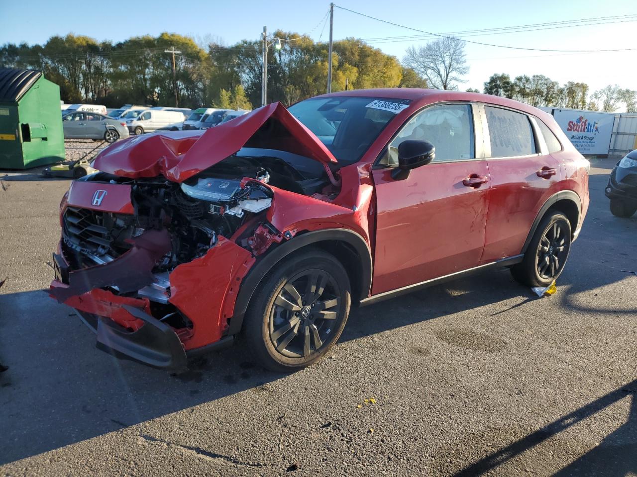 2026 Honda HR-V Sport, VIN 3CZRZ2H52TM713941 — Front end