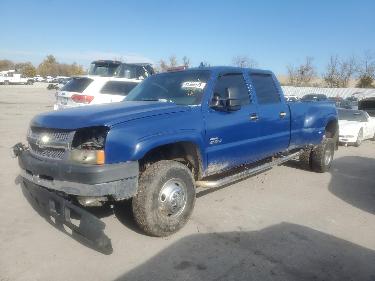 2007 Chevrolet Silverado 3500 DRW LT3, VIN 1GCJK33D17F101960 — Auction photo