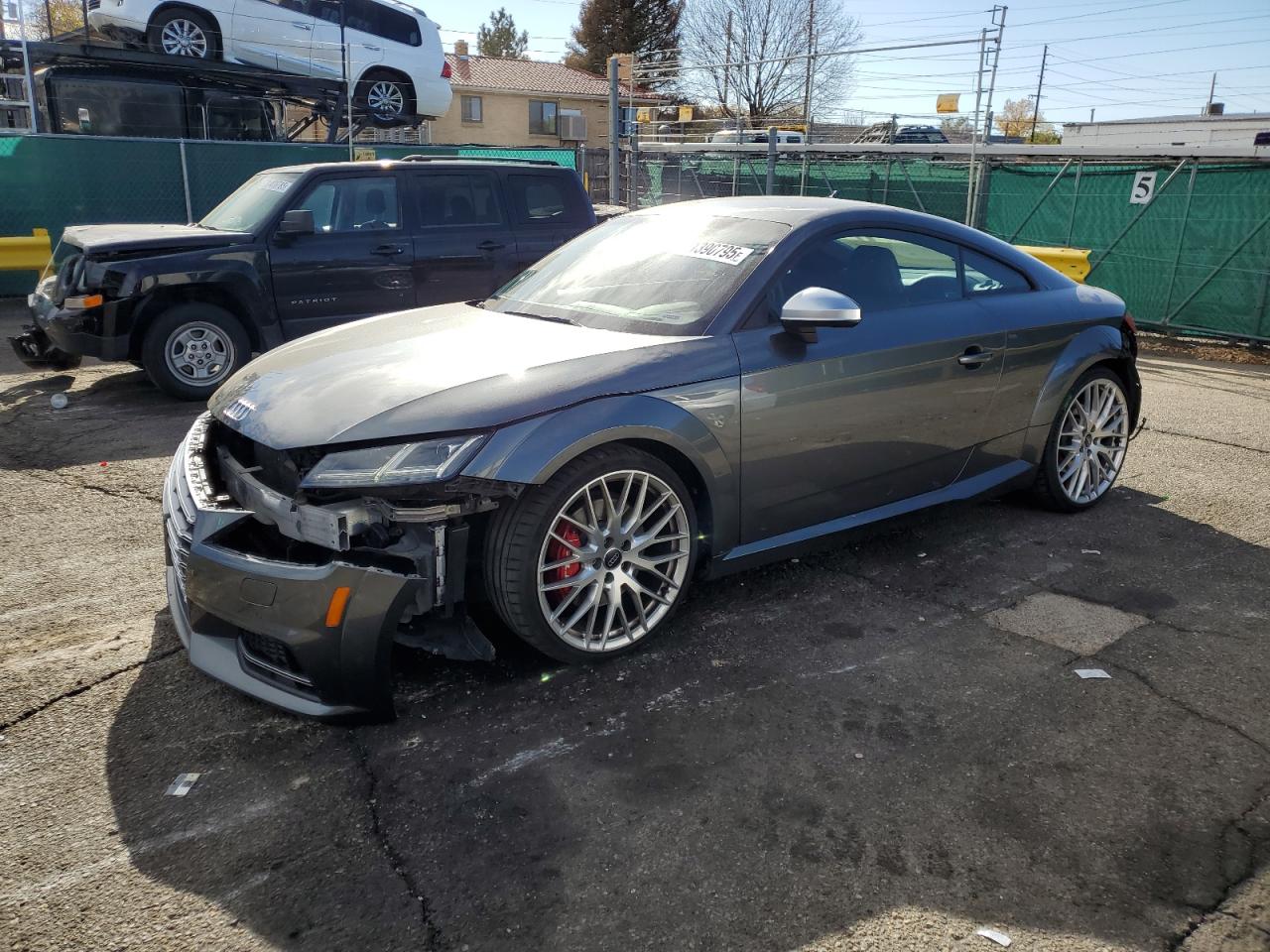 2016 Audi TTS 2.0T, VIN TRUC1AFV8G1024088 — Rear end