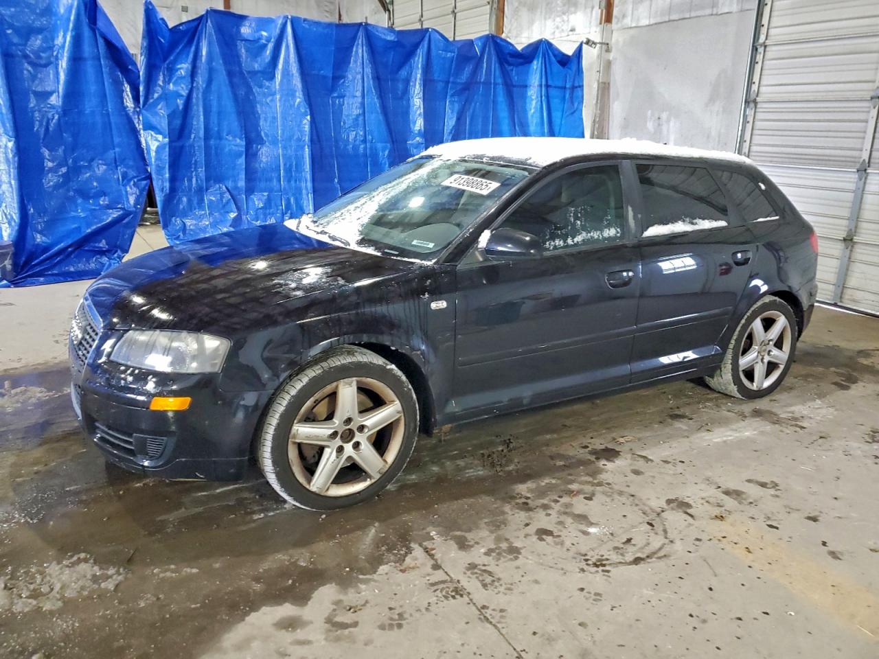 2007 Audi A3, VIN WAUHF78P37A109517 — Зад