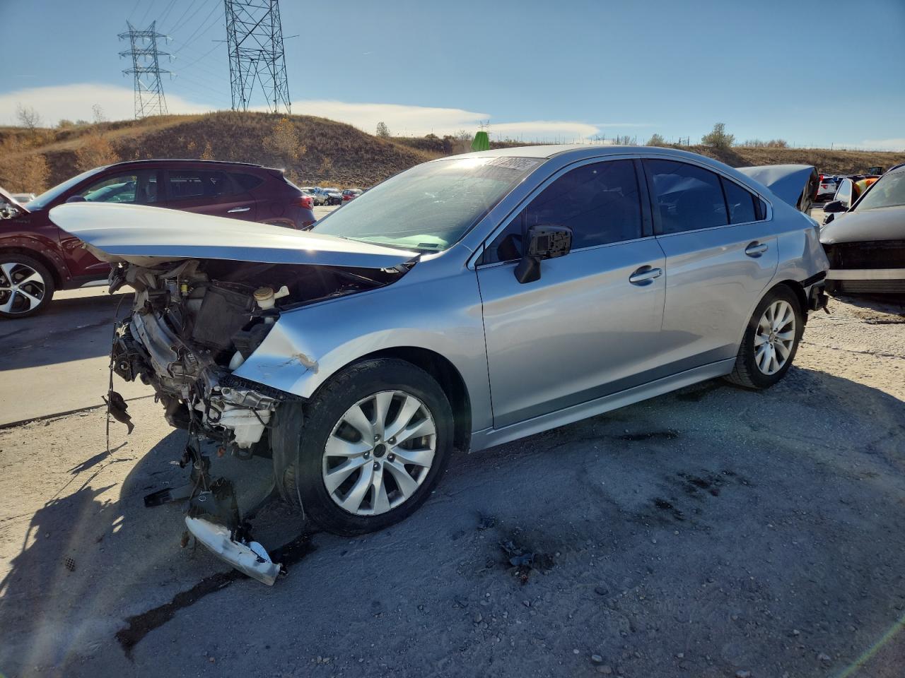 2017 Subaru Legacy, VIN 4S3BNAB66H3061655 — Front end