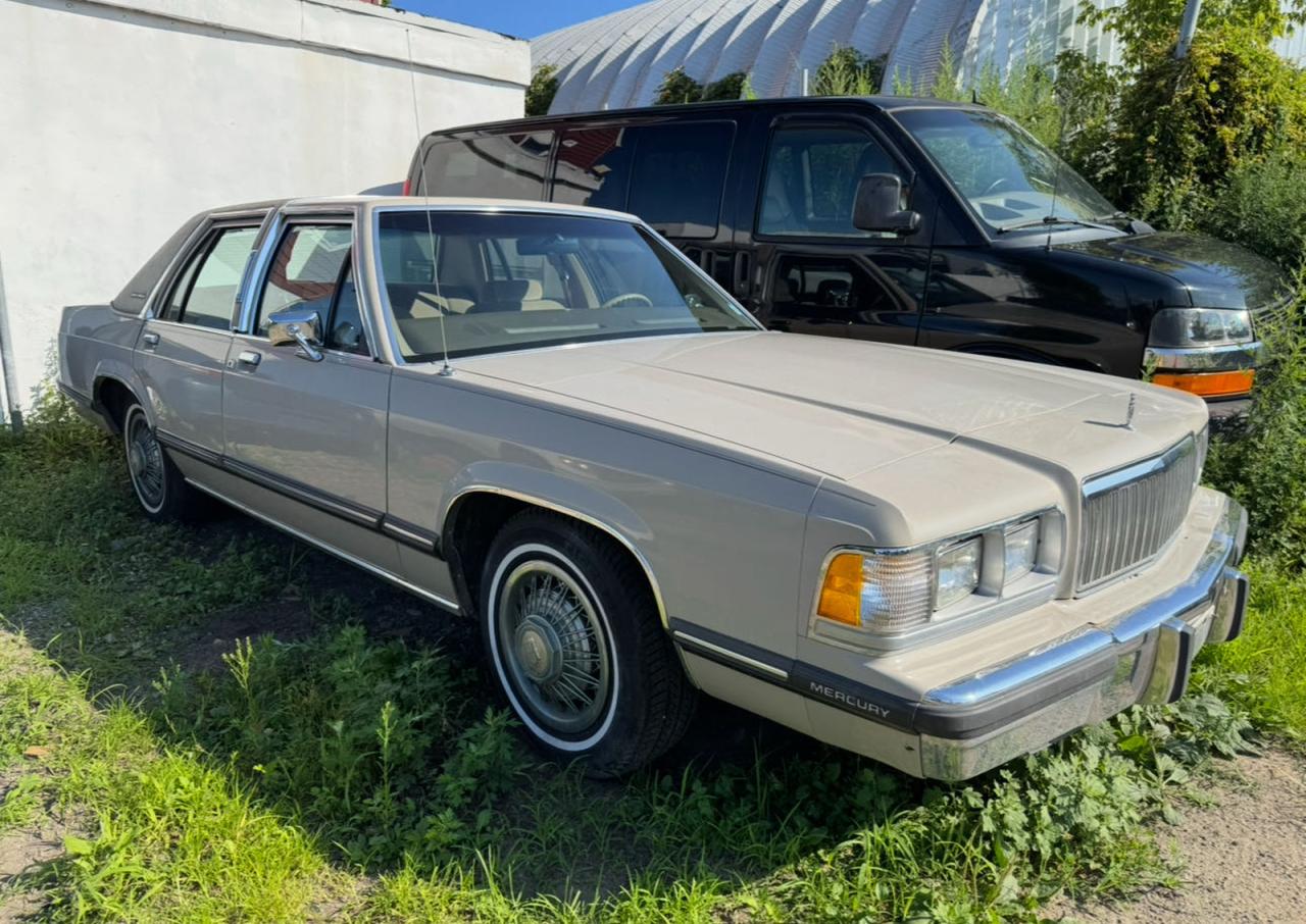 1988 Mercury Grand Marquis GS, VIN 2MEBM74F0JX644796 — Обычный износ