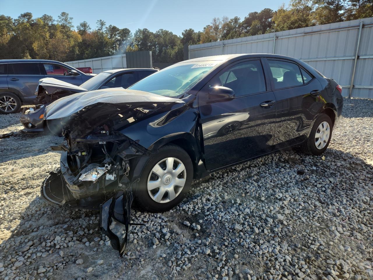 2015 Toyota Corolla S Plus, VIN 2T1BURHE6FC435203 — Front end