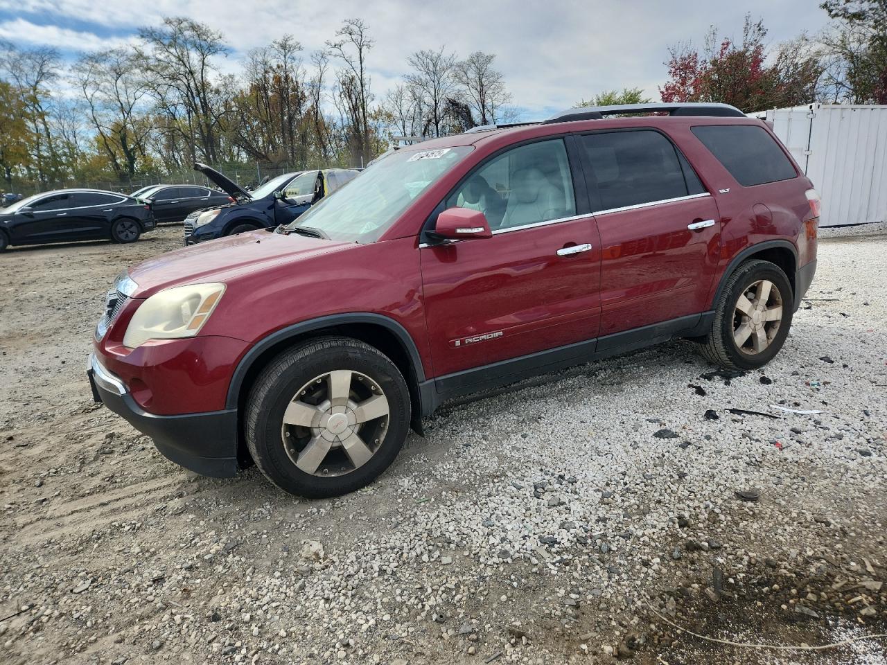 2008 GMC Acadia SLT2, VIN 1GKER33758J134325 — Minor dents and scratches