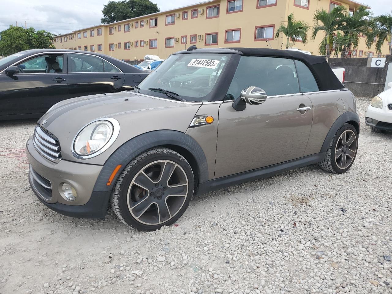2012 MINI Convertible, VIN WMWZN3C54CT135208 — Water / flood