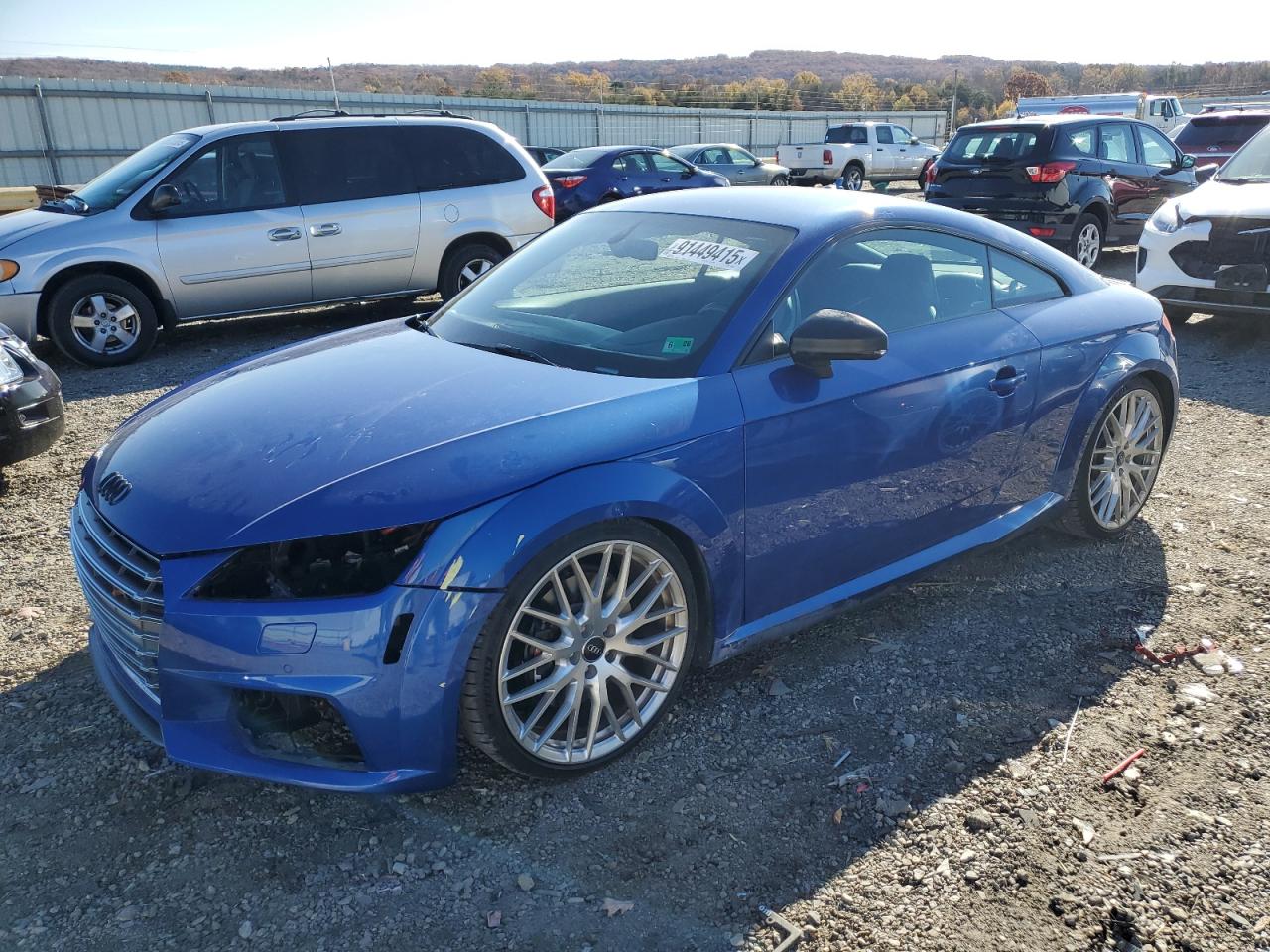 2016 Audi TTS 2.0T, VIN TRUC1AFV9G1029669 — Front end