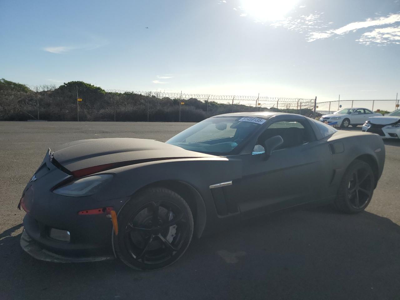 2010 Chevrolet Corvette Z16 Grand Sport 2LT, VIN 1G1YV2DW3A5107538 — Front end