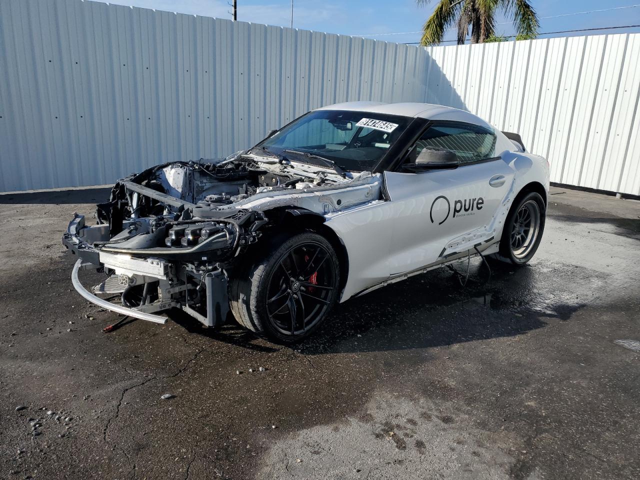 2022 Toyota Supra A91-CF Edition, VIN WZ1DB0C03NW049609 — Front end