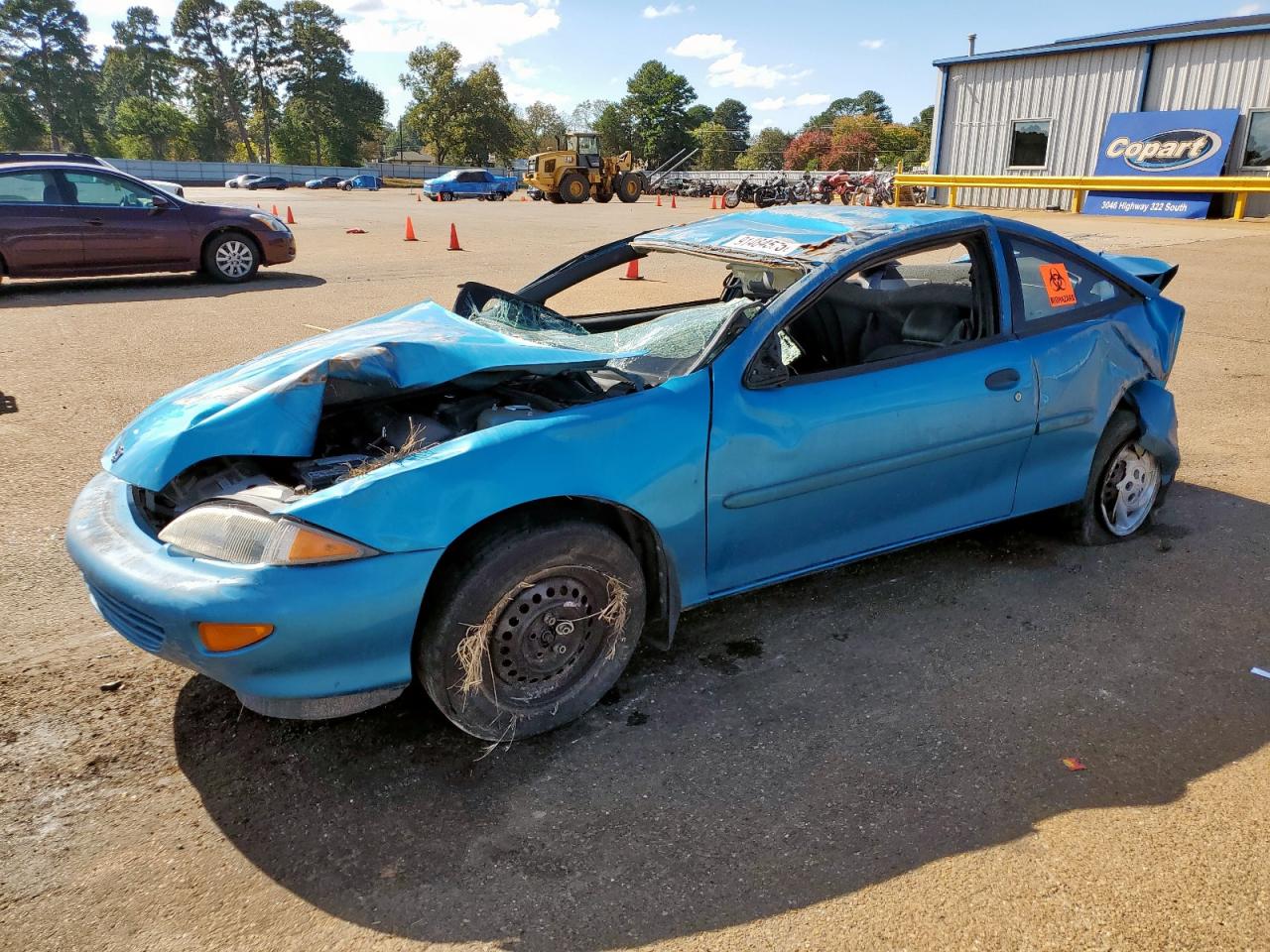 1999 Chevrolet Cavalier, VIN 3G1JC1249XS852845 — Rollover