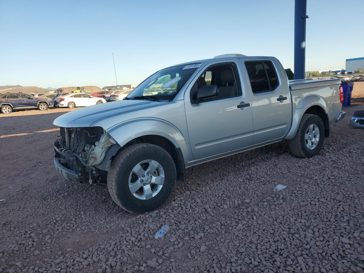 2009 Nissan Frontier SE, VIN 1N6AD07W89C421721 — Front end