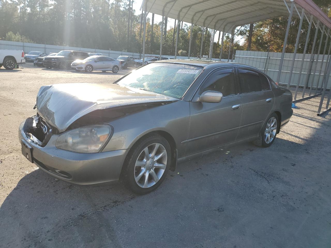 2004 Infiniti Q45, VIN JNKBF01A04M500588 — Front end