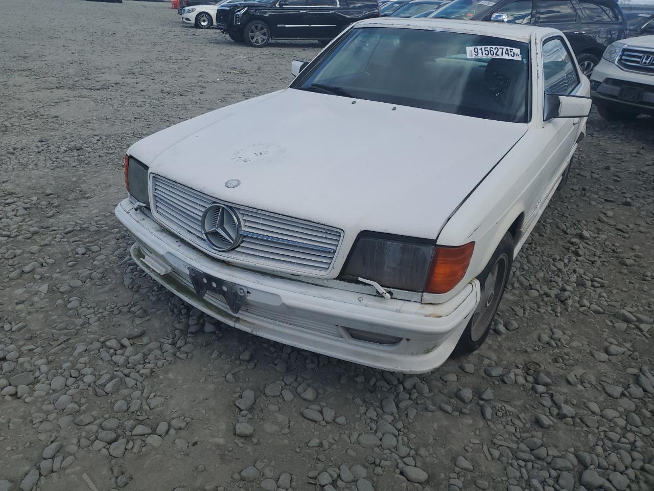 1984 Mercedes-Benz 500, VIN WDB12604412007325 — Water / flood