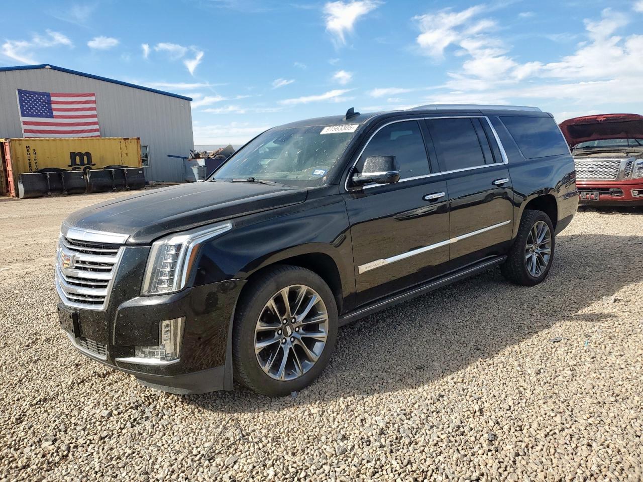2017 Cadillac Escalade ESV Platinum, VIN 1GYS3KKJXHR309977 — Hail