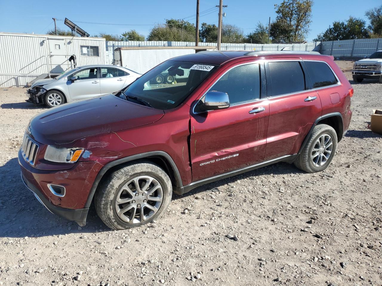 2016 Jeep Grand Cherokee Limited 75th Anniversary, VIN 1C4RJEBG7GC401646 — Front end