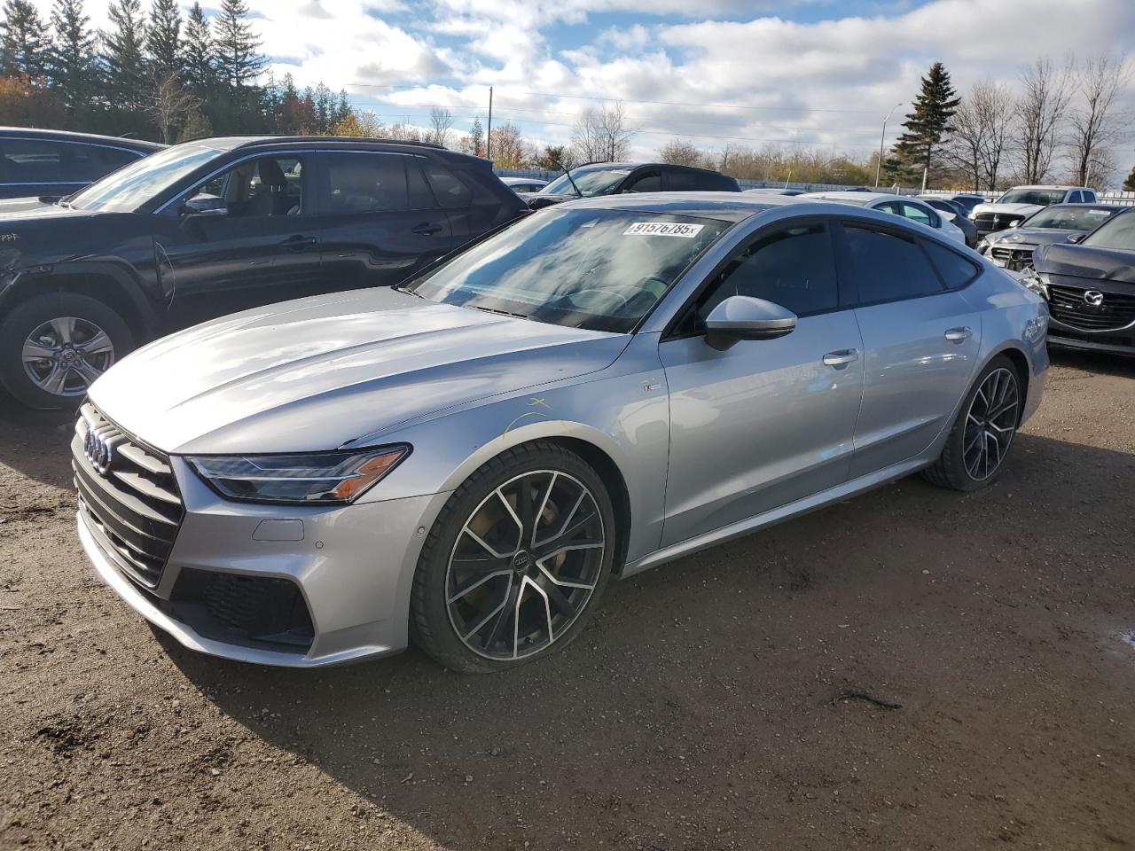 2020 Audi A7 Prestige, VIN WAUV2AF24LN012509 — Вандализм