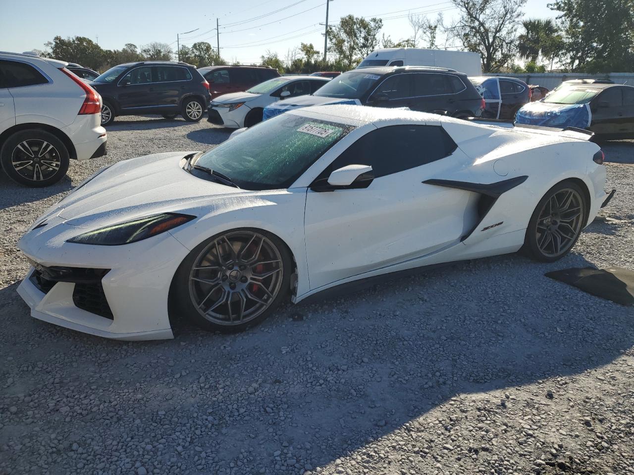 2025 Chevrolet Corvette 3LZ, VIN 1G1YF3D37S5602769 — Frame damage