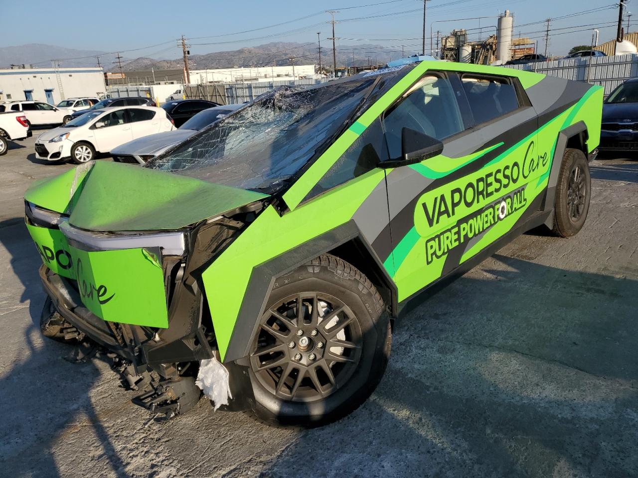2024 Tesla Cybertruck, VIN 7G2CEHED4RA053043 — Roof