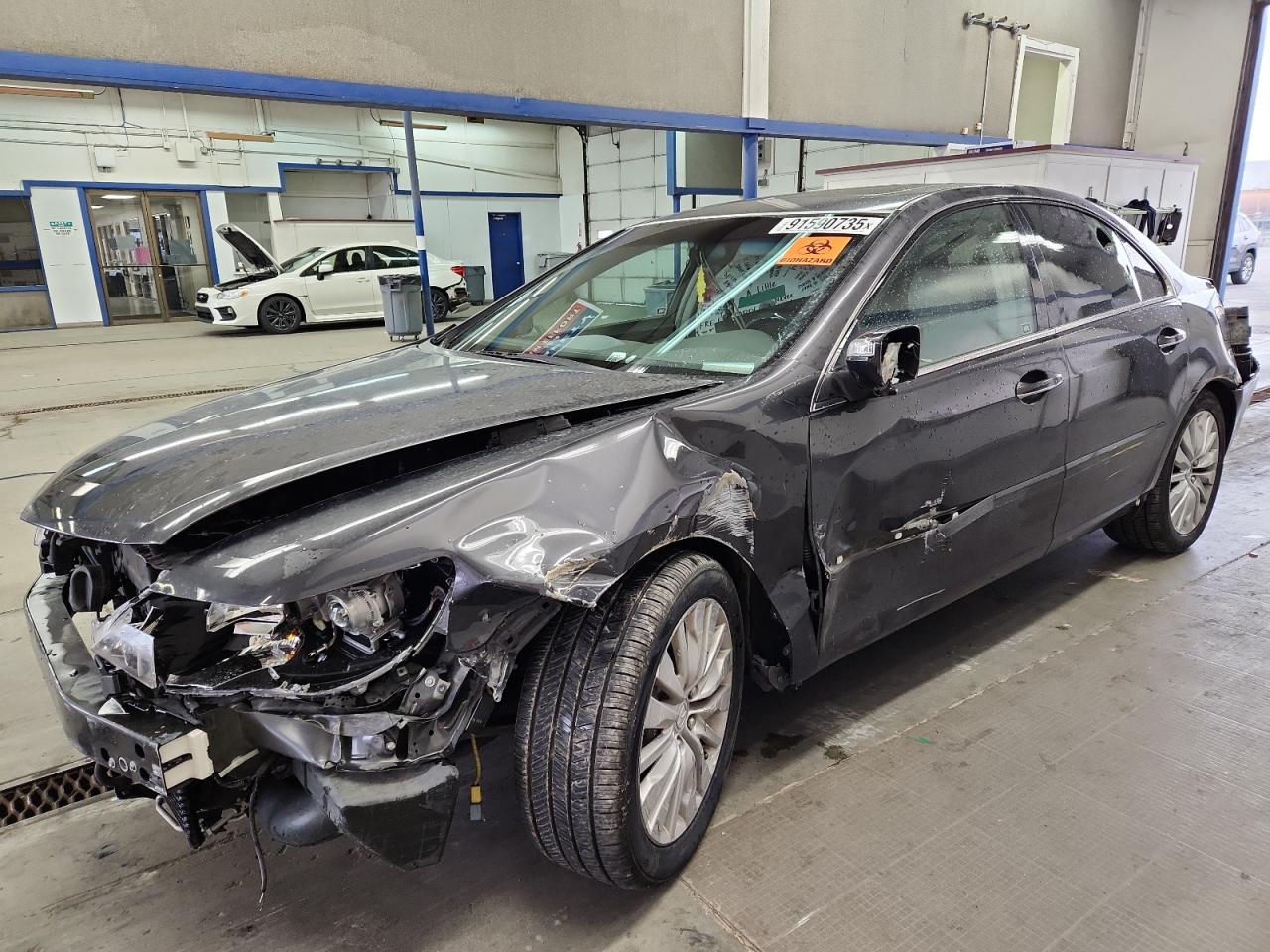 2011 Acura RL Technology, VIN JH4KB2F67BC000961 — Front end