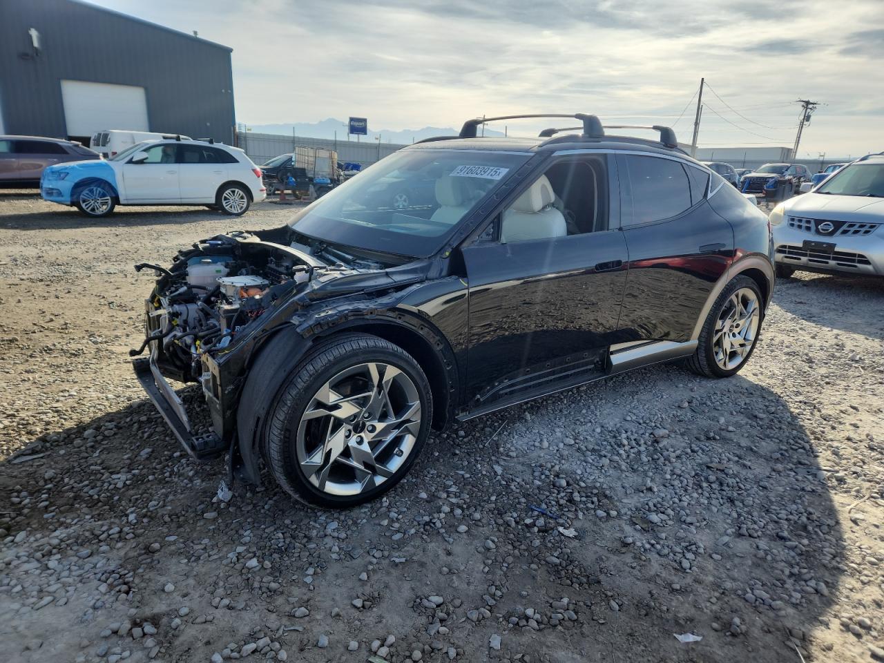 2024 Genesis GV60 Performance, VIN KMUKEDSB3RU023176 — Front end