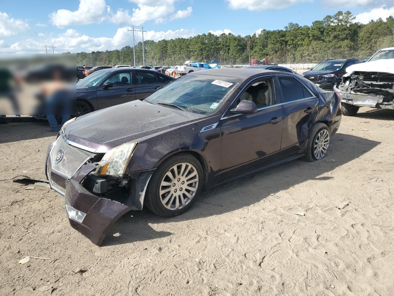 2010 Cadillac CTS Performance, VIN 1G6DJ5EV6A0116923 — Frame damage