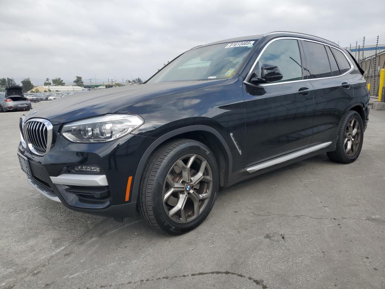 2021 BMW X3 sDrive30i, VIN 5UXTY3C0XM9G47088 — Rear end