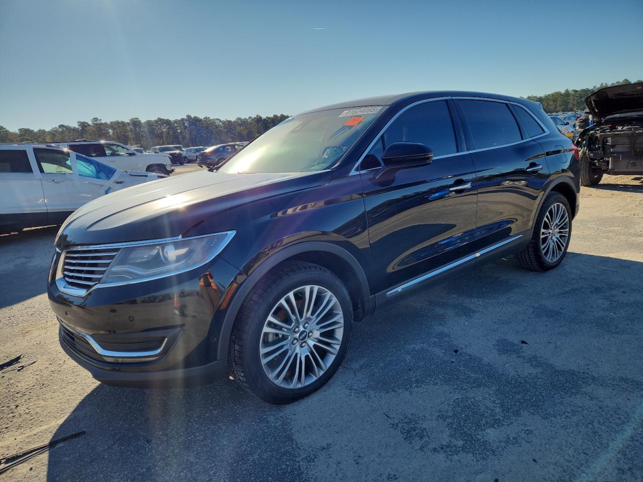 2018 Lincoln MKX Reserve, VIN 2LMPJ6LR5JBL38325 — Interior fire