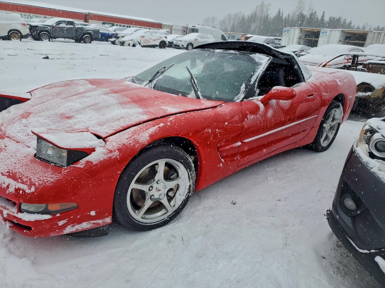 2002 Chevrolet Corvette, VIN 1G1YY32G025117065 — Side