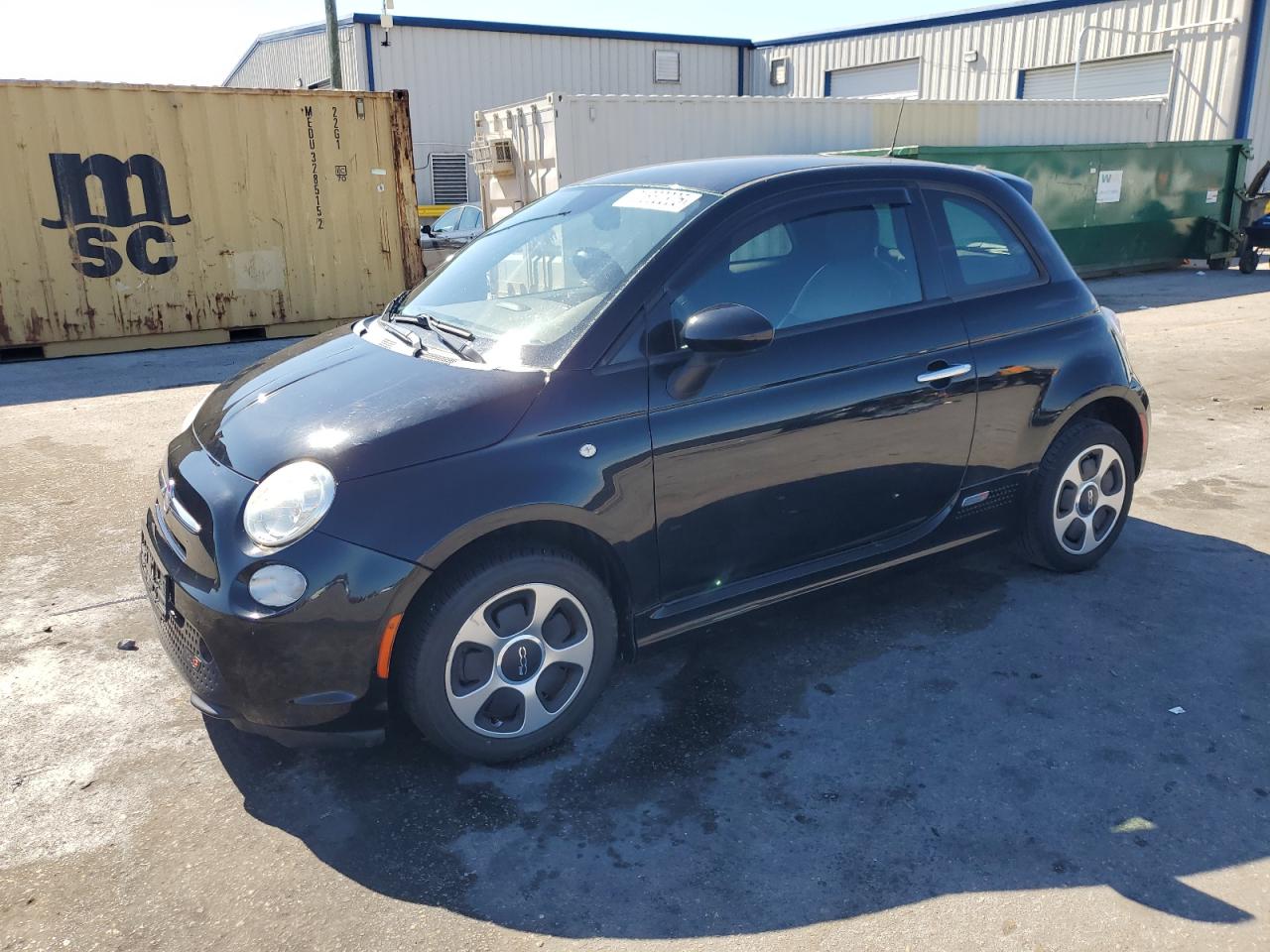 2014 FIAT 500e, VIN 3C3CFFGE3ET244823 — Water / flood