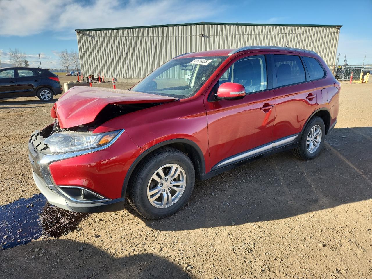 2016 Mitsubishi Outlander SE, VIN JA4JZ3AX2GZ604365 — Front end
