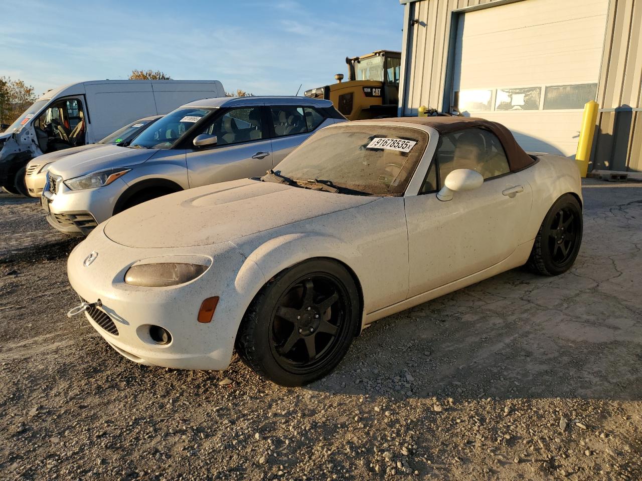 2008 Mazda MX-5 Miata Touring, VIN JM1NC25F580138666 — Front end