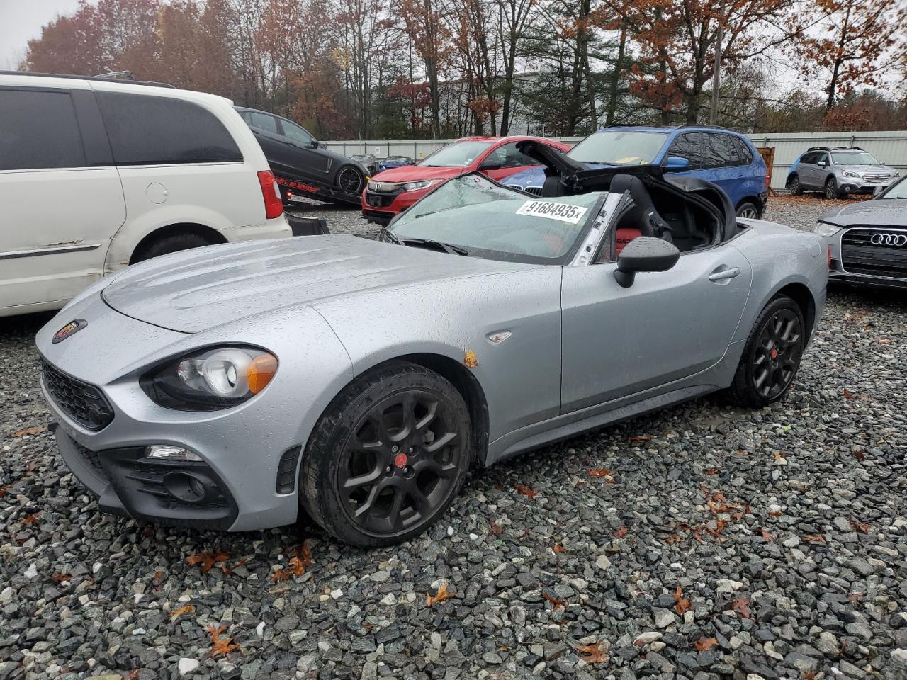 2018 FIAT 124 Spider Abarth, VIN JC1NFAEK9J0139143 — Roof