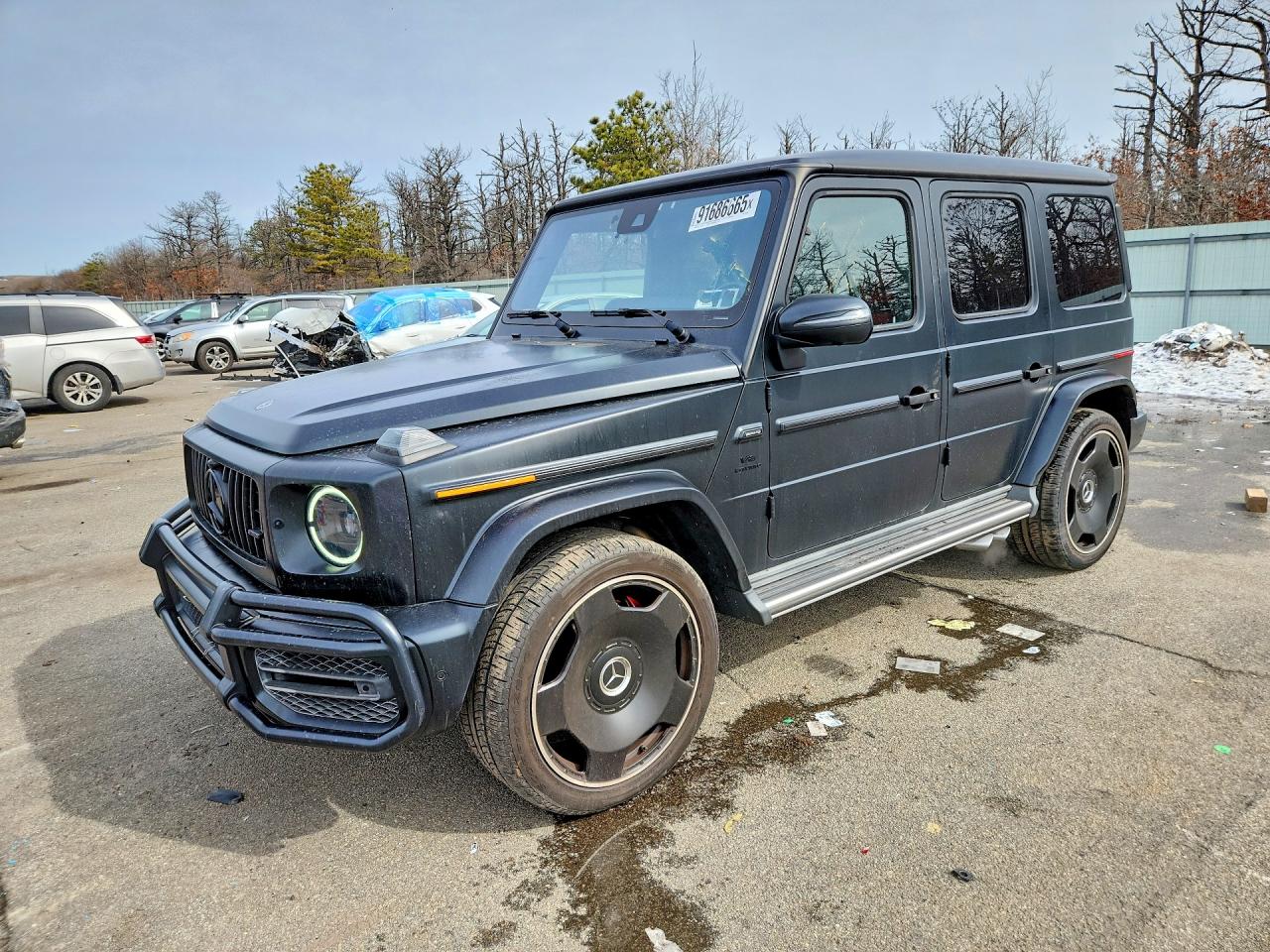 2021 Mercedes-Benz G 63 AMG, VIN W1NYC7HJ5MX423159 — Missing or altered VIN