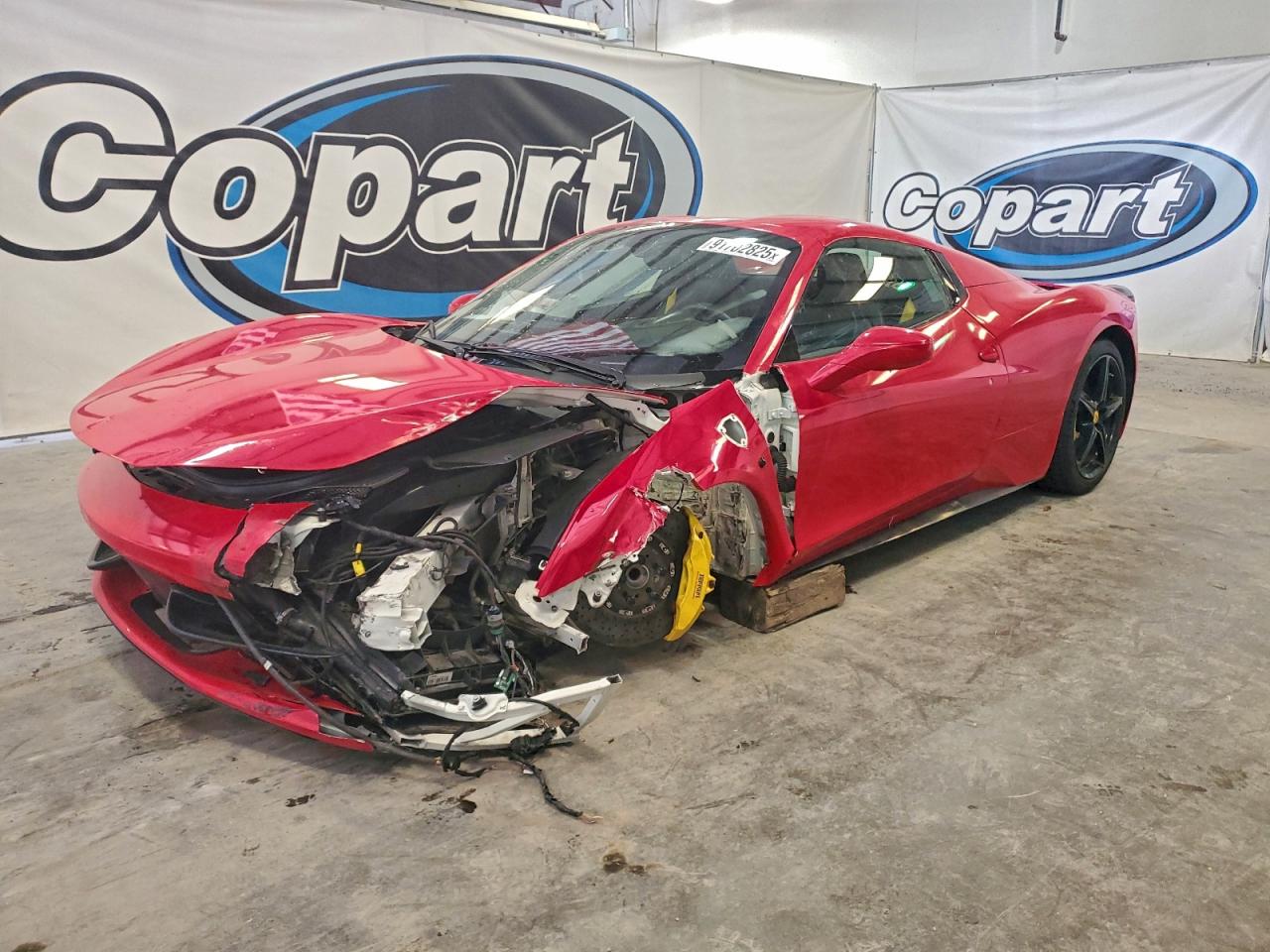 2013 Ferrari 458 Italia, VIN ZFF68NHA4D0190518 — Front end
