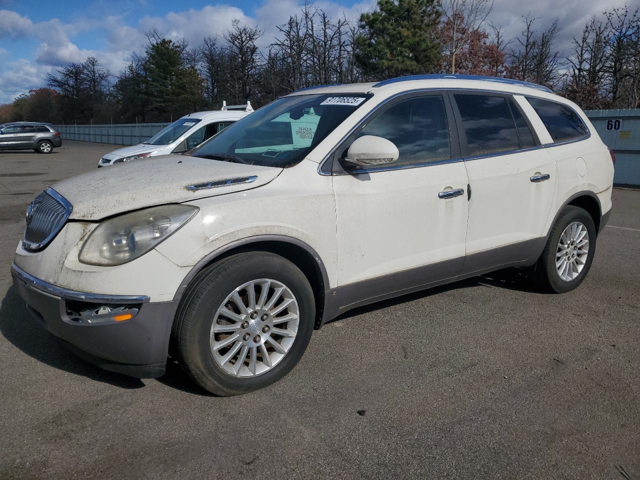 2010 Buick Enclave CXL 1XL, VIN 5GALRBED9AJ201953 — Фото с аукциона 1 of 4